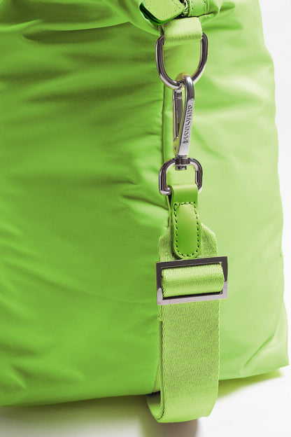 Heart' bag in matcha nylon