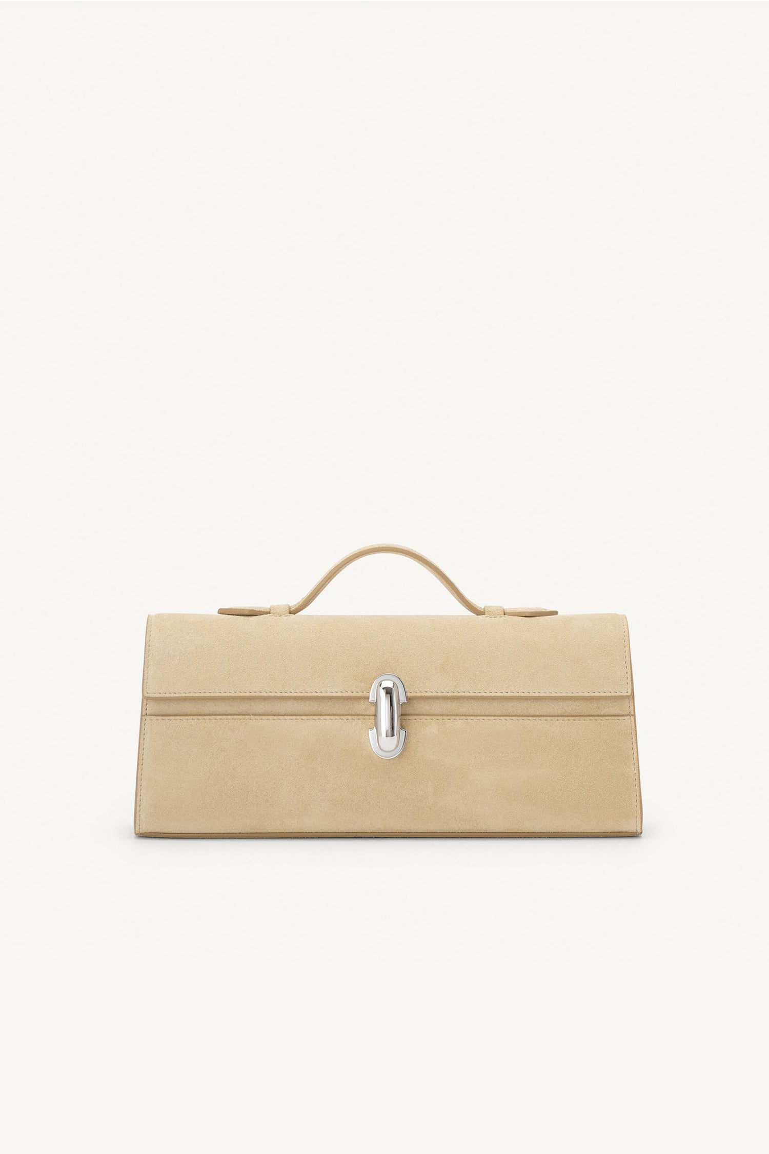 Tasche Slim Symmetry in Suede FlaxSavette - Anita Hass