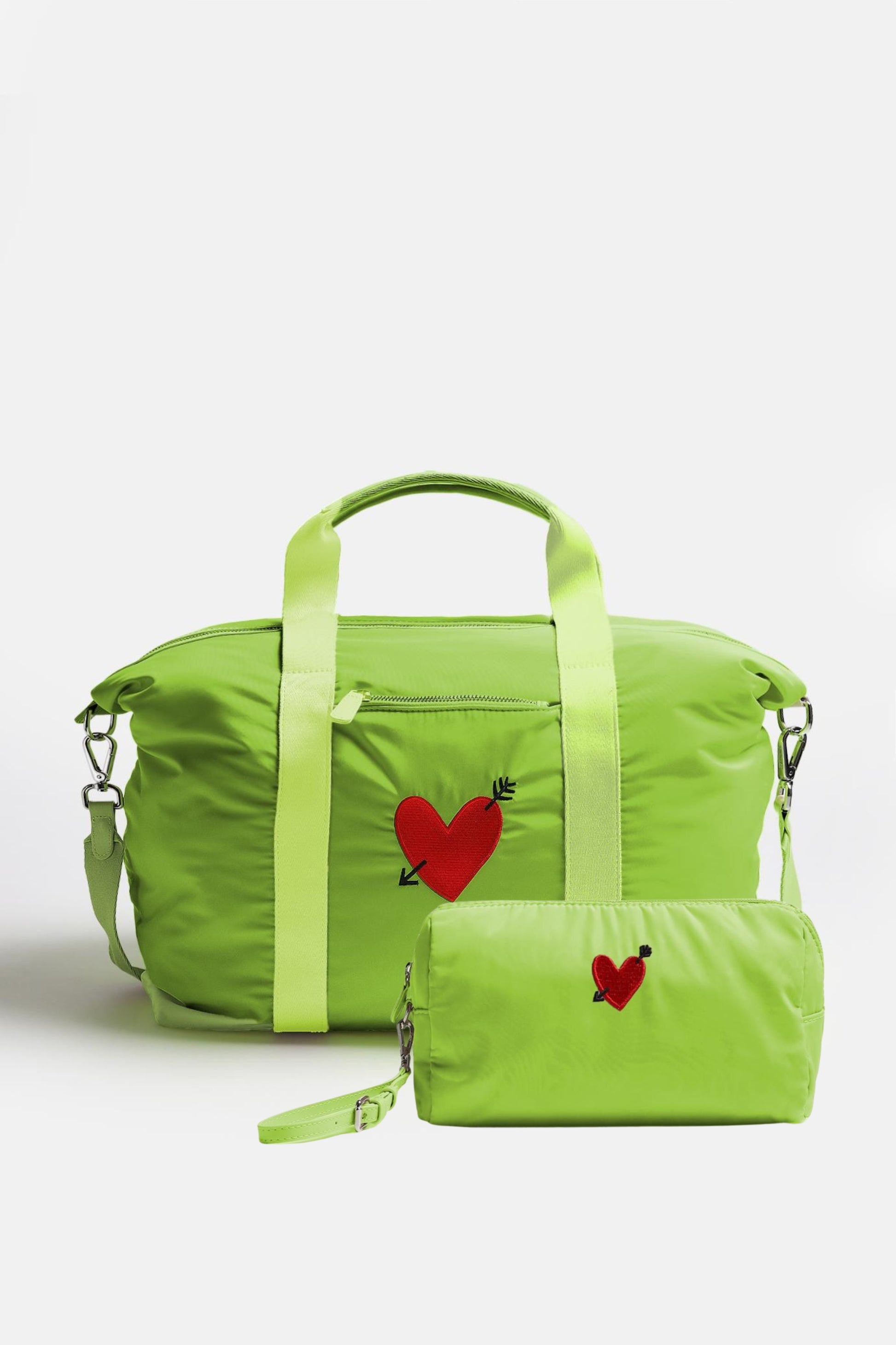 Taschen Set 'Heart' in Matcha NylonAnita Hass - Anita Hass