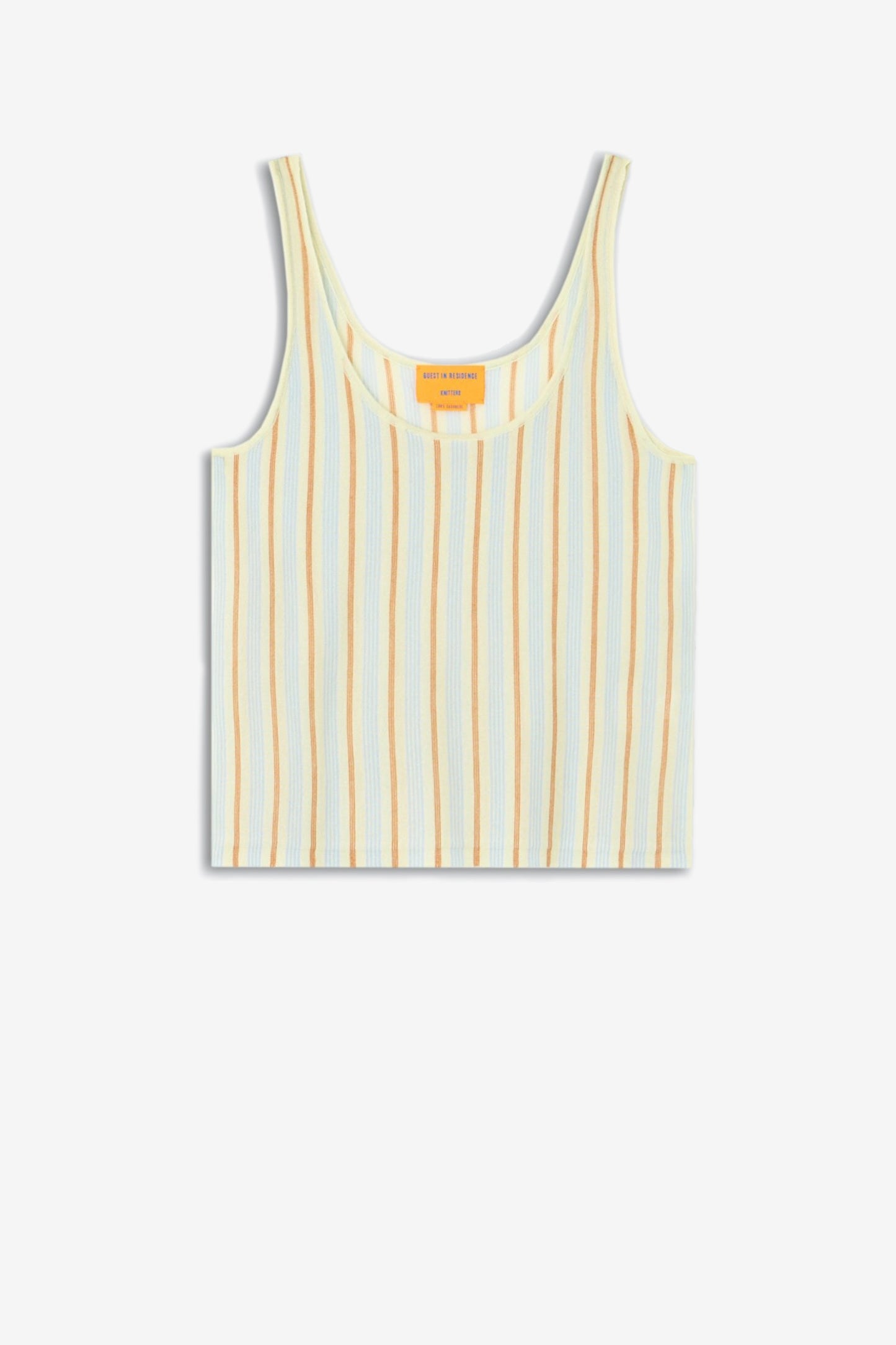 Top Fine Stripe in Limewash