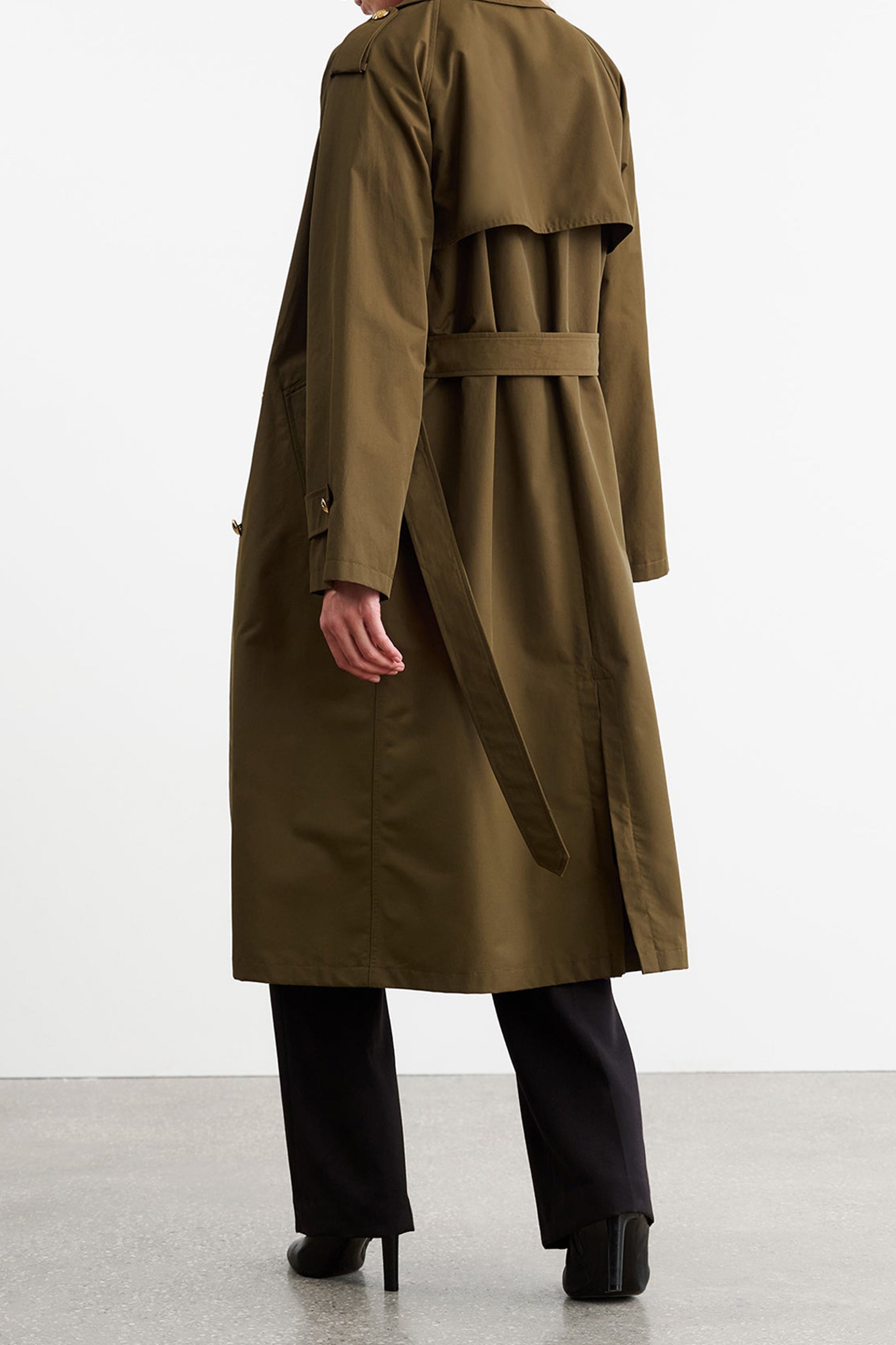 Trenchcoat Toussaint in Olive GreenNili Lotan - Anita Hass