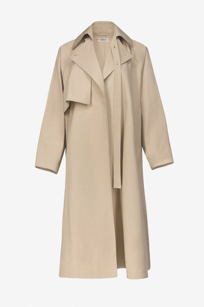 Delta Trench Coat in Fawn