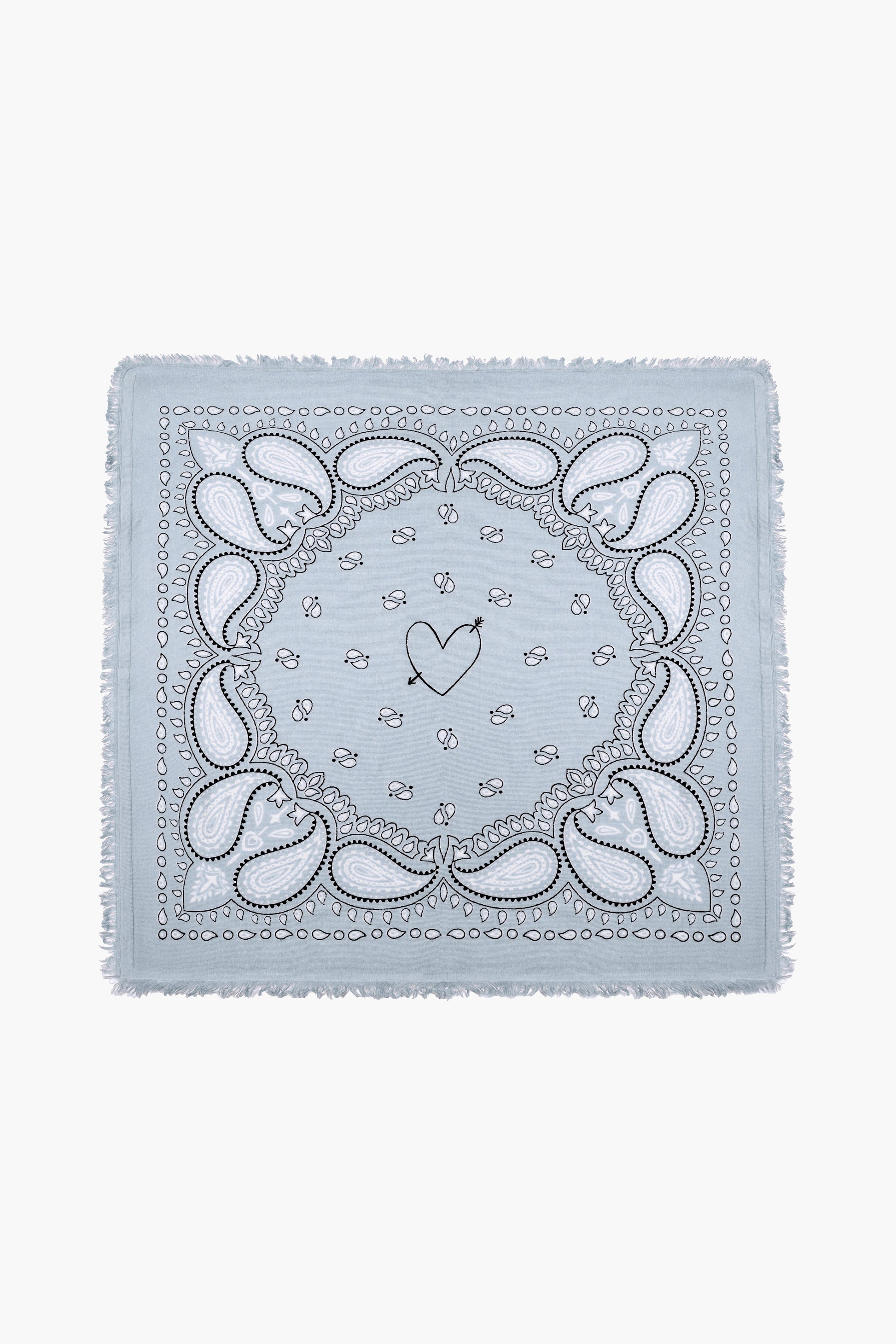 Tuch Wilma in Hellblau/NavyAnita Hass - Anita Hass