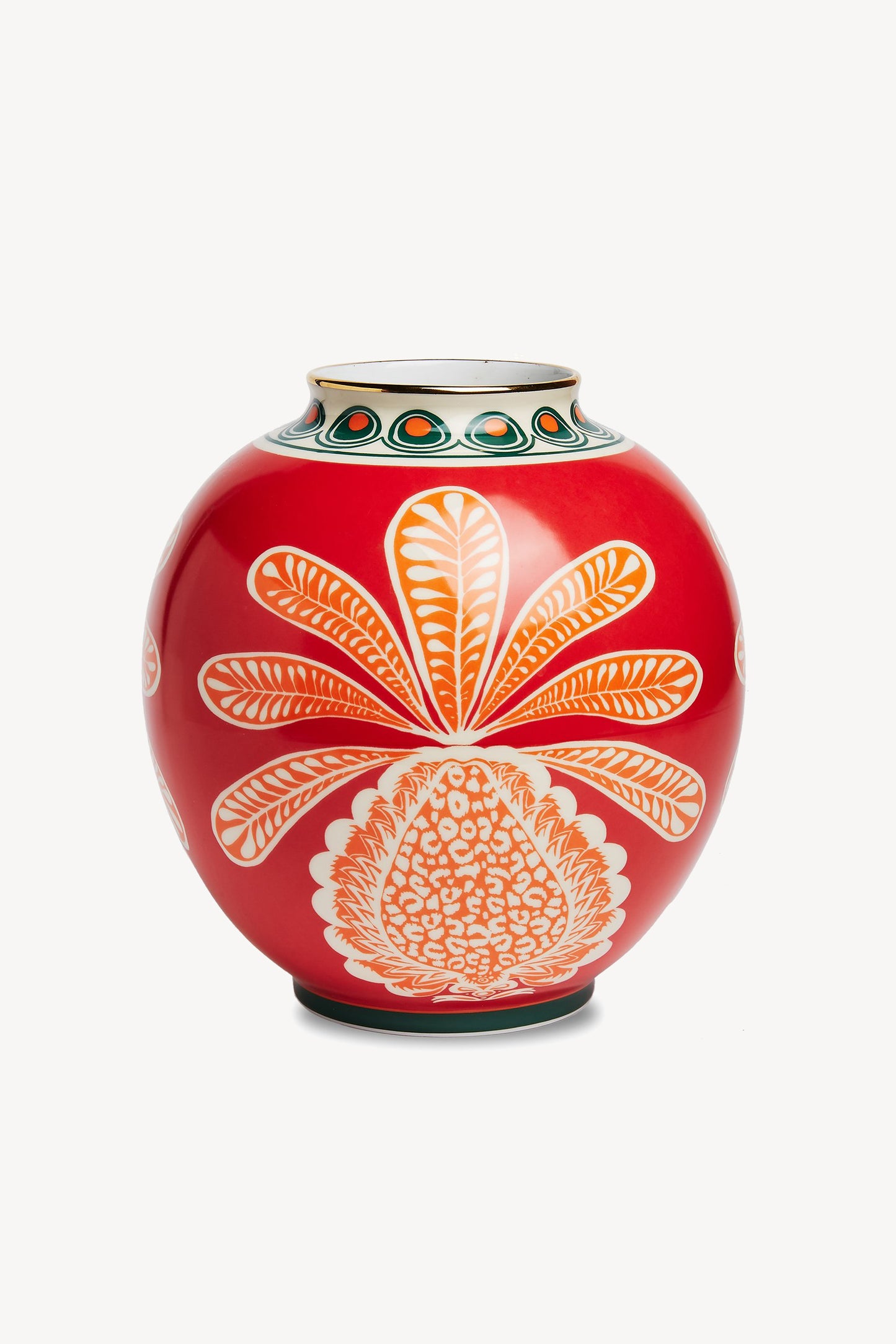 Vase Bubble in Big Pineapple BordeauxLa Double J - Anita Hass