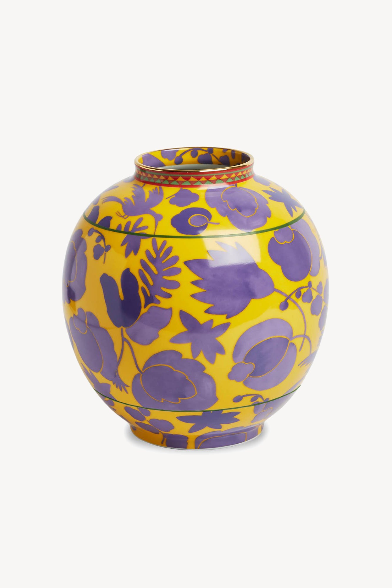 Vase Bubble in Wildbird Giallo/LillaLa Double J - Anita Hass