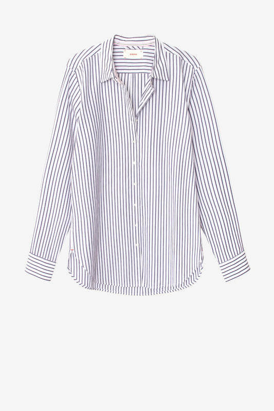 Beau blouse in windy blue