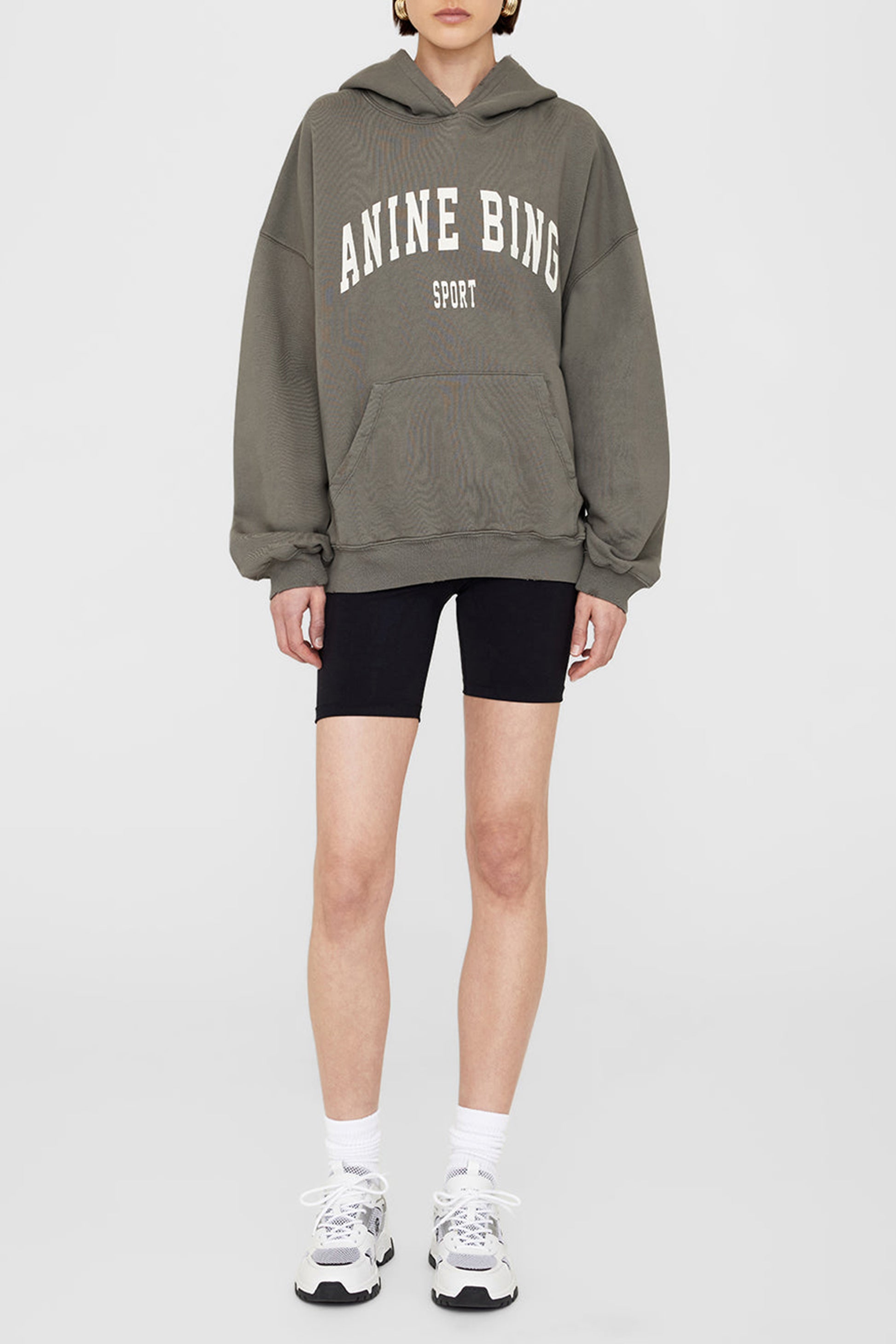 Hoodie Harvey in Dusty OliveAnine Bing - Anita Hass