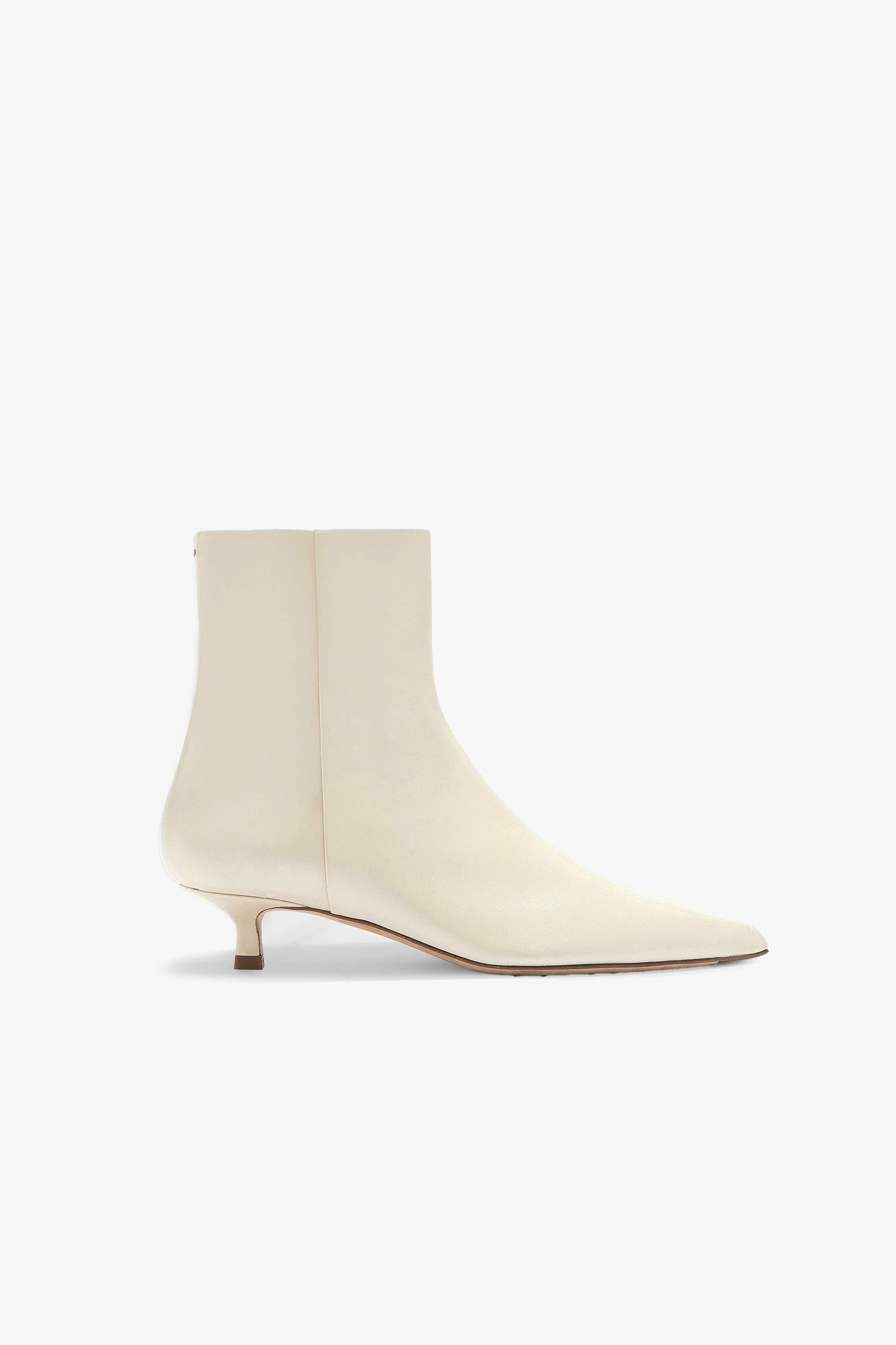 Sofie Ankle Boots in Creamy White by Aeyde - Anita Hass