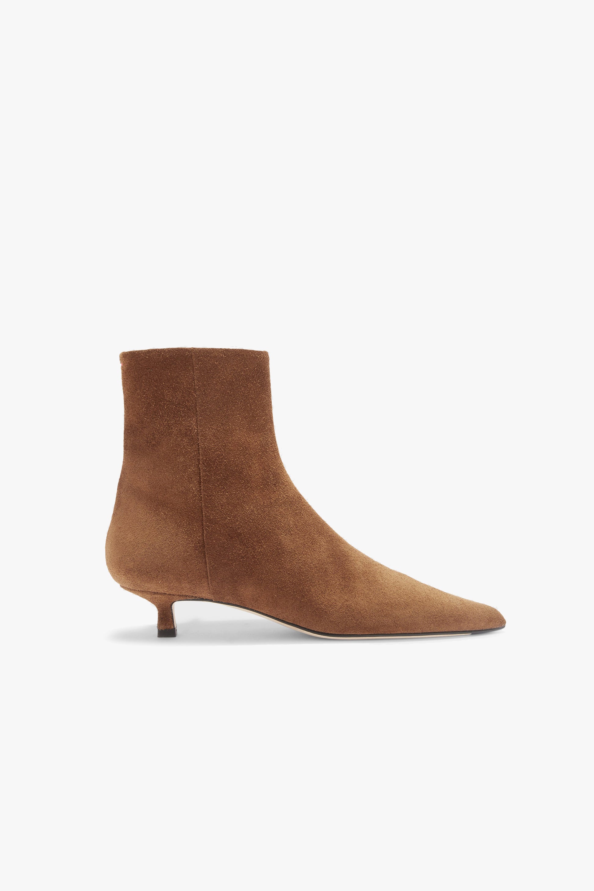 Sofie Ankle Boots in Tobacco Suede by Aeyde - Anita Hass