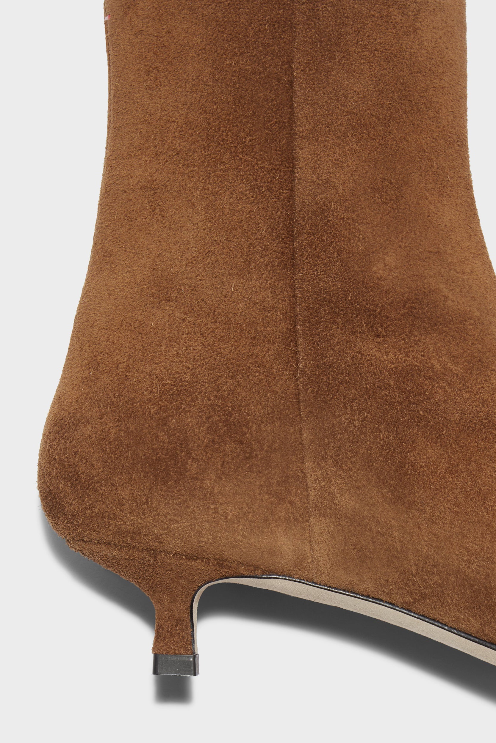 Sofie Ankle Boots in Tobacco Suede by Aeyde - Anita Hass