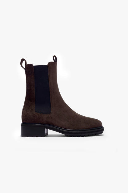 Boots Jack in Suede Moka Aeyde