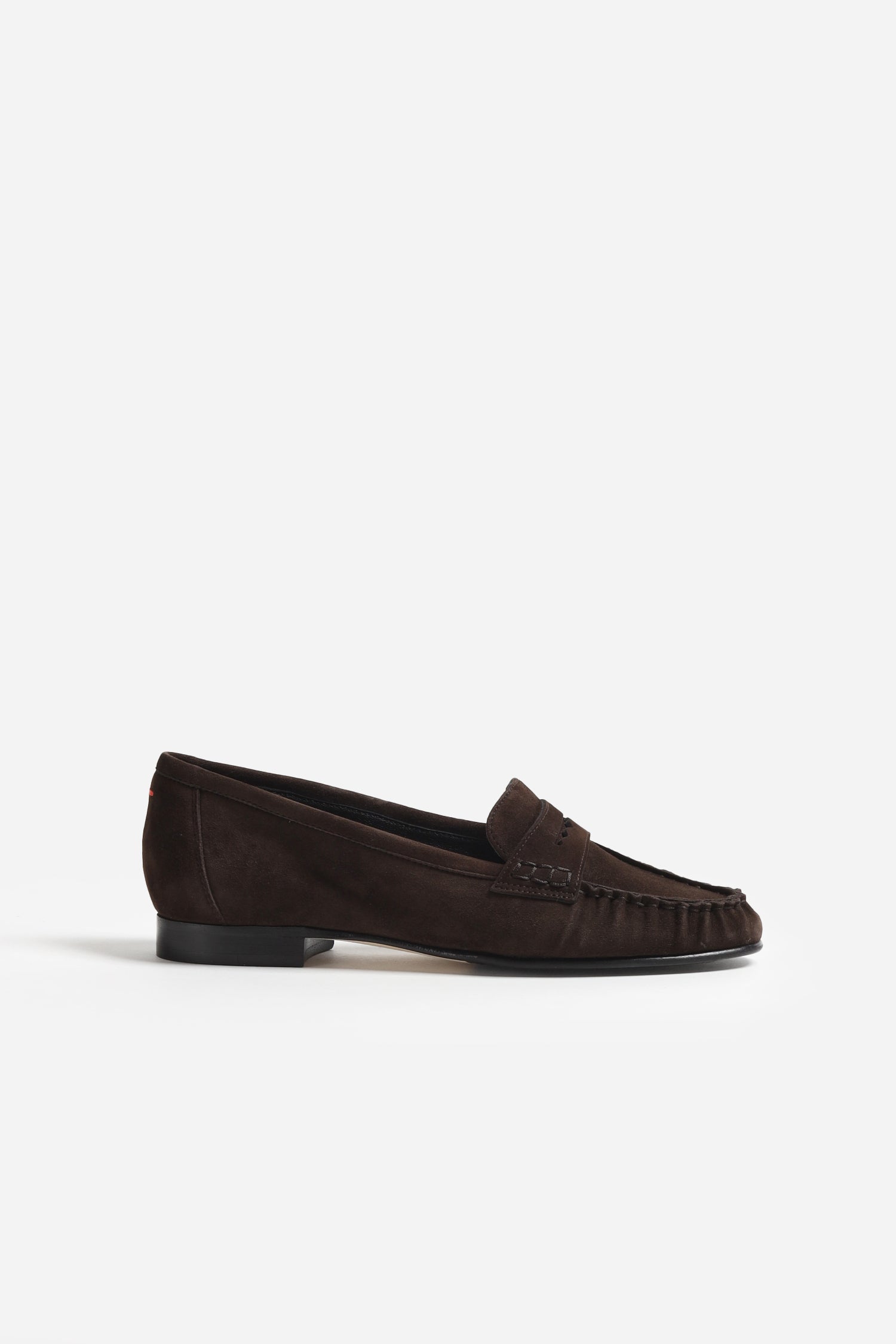 Loafer Aldous in Suede Moka Aeyde