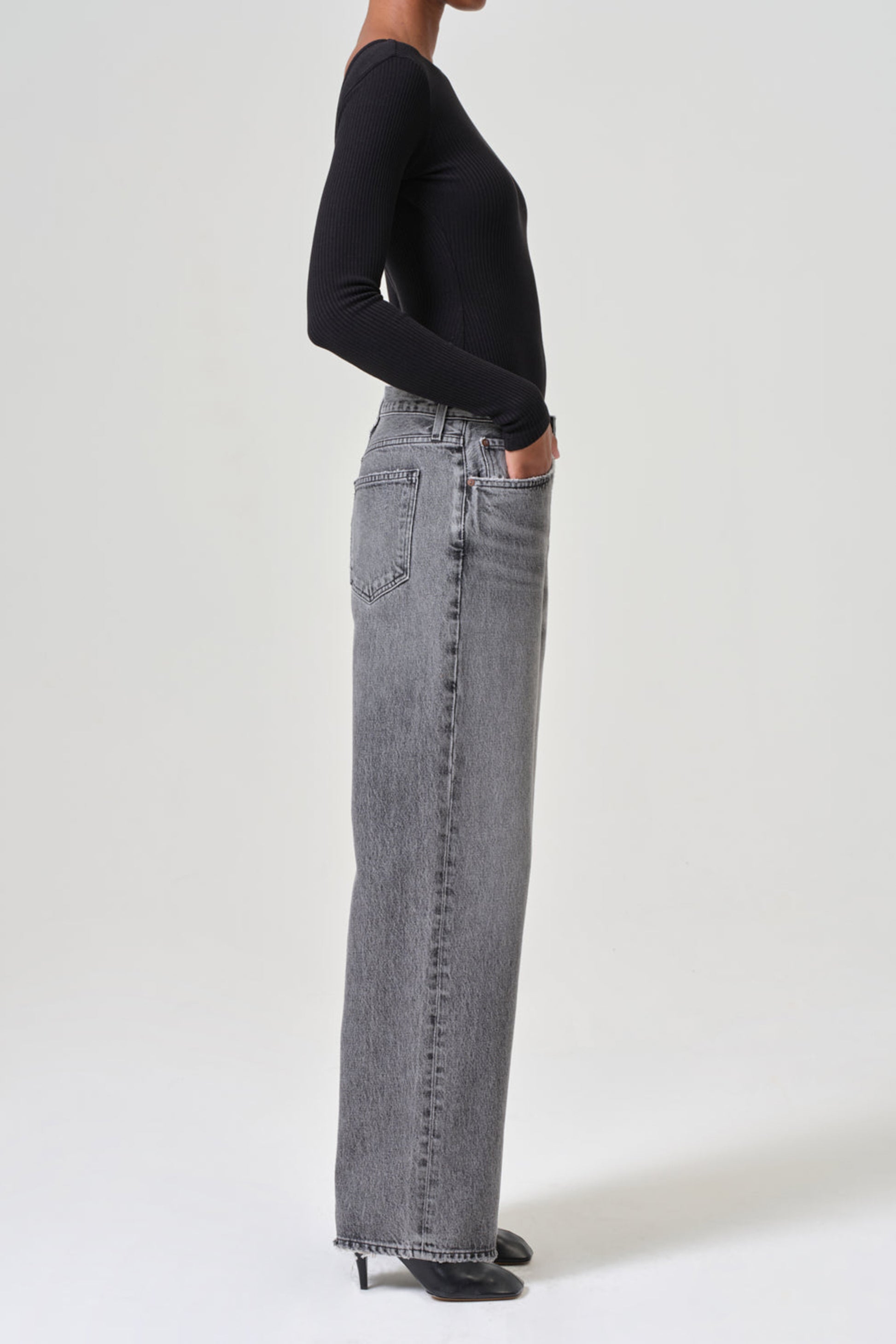 Jeans Low Slung in SpiritAgolde - Anita Hass