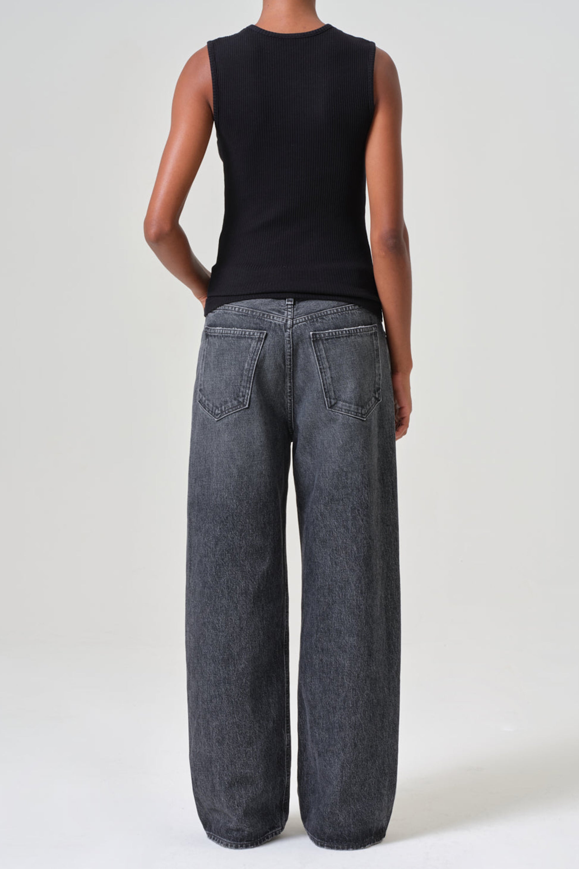 Jeans Low Slung Baggy in DitchAgolde - Anita Hass