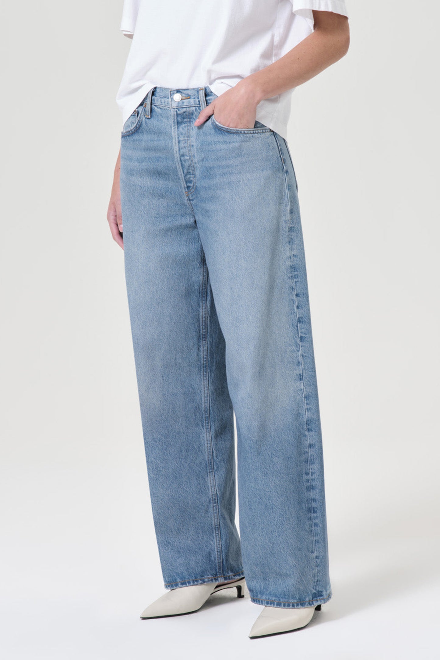 Jeans Low Slung Baggy in Libertine