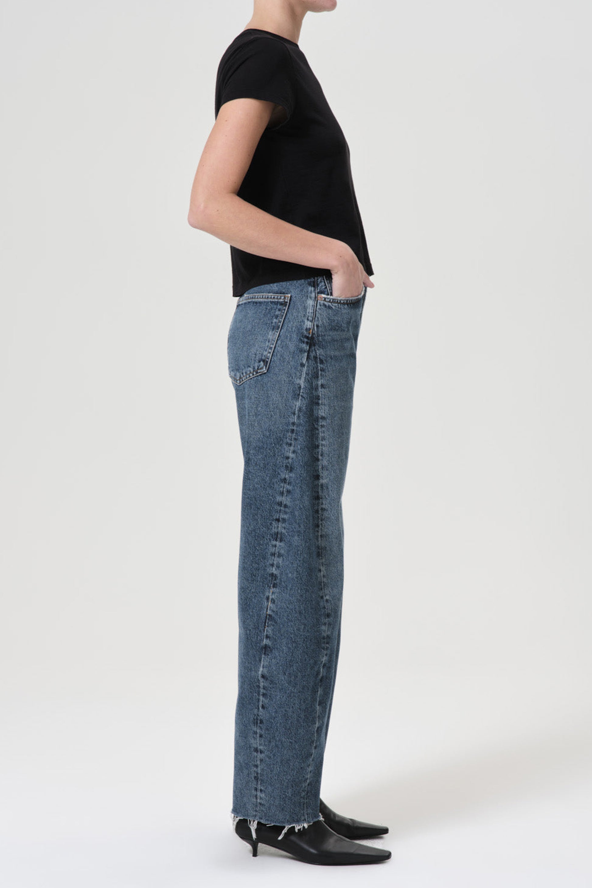 Jeans Luna High Rise in ControlAgolde - Anita Hass