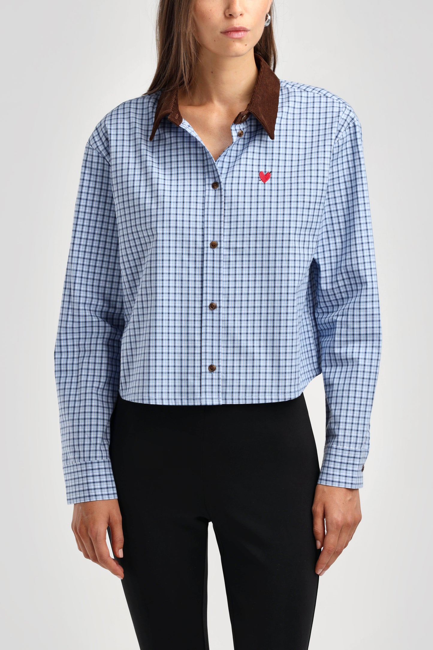 Bluse Heather in Blau - Anita Hass