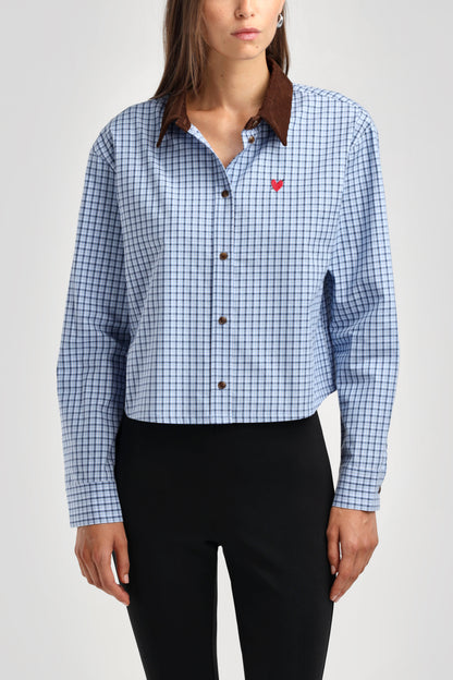 Bluse Heather in Blau - Anita Hass