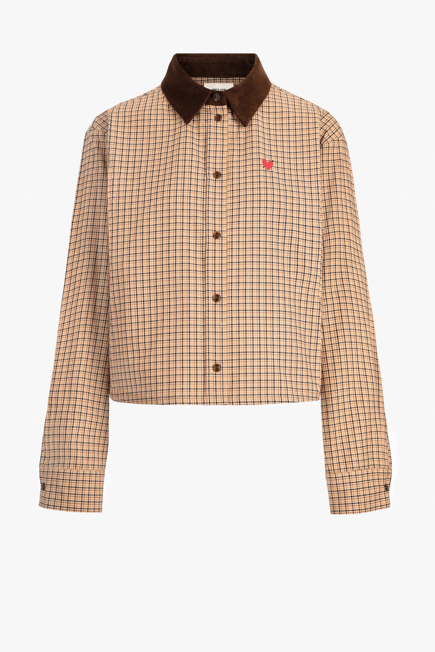 Heather Blouse in Brown by Anita Hass - Anita Hass