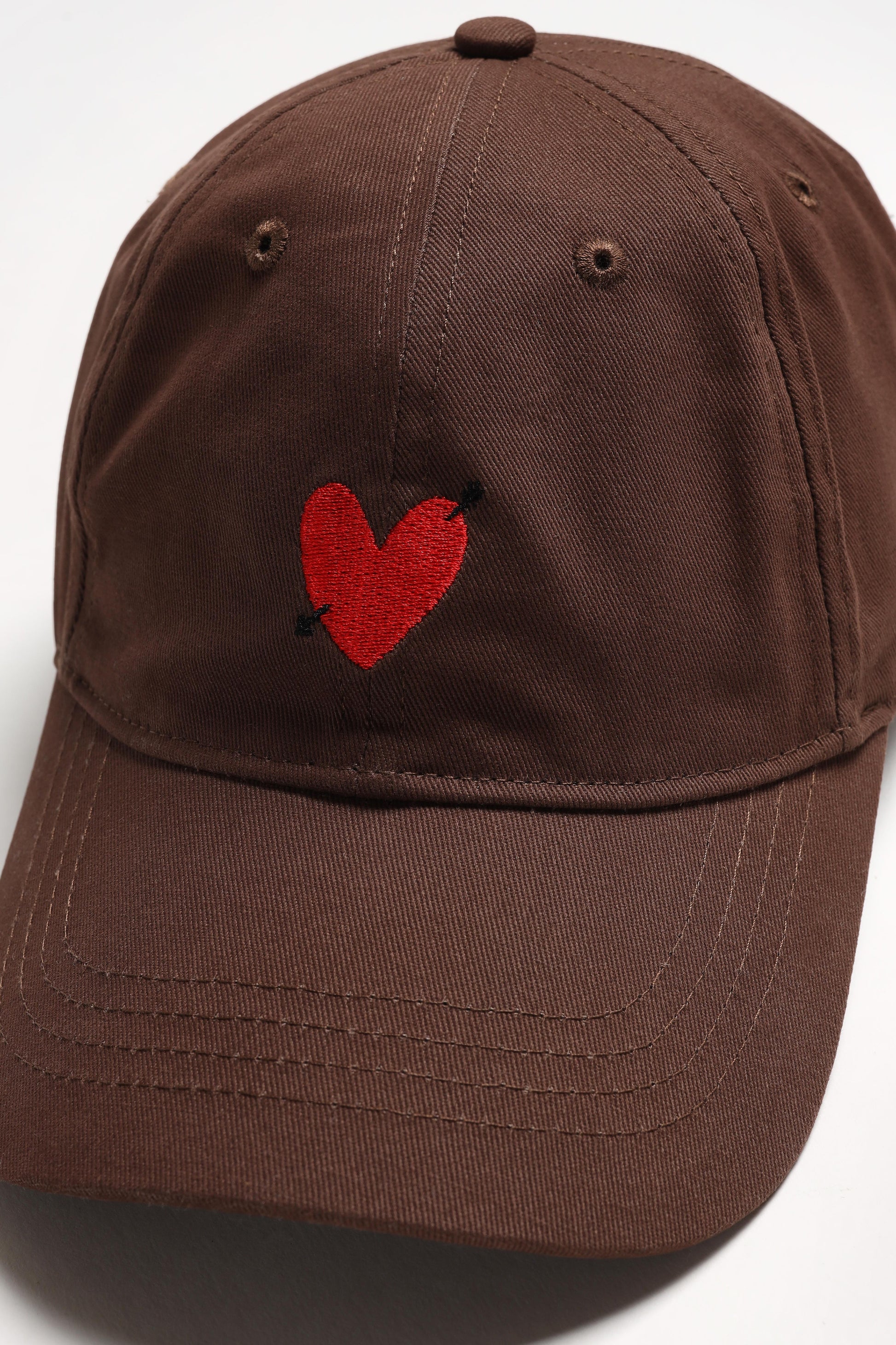 Cap Heart in Braun - Anita Hass