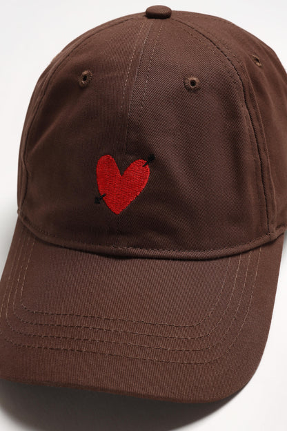 Cap Heart in Braun - Anita Hass