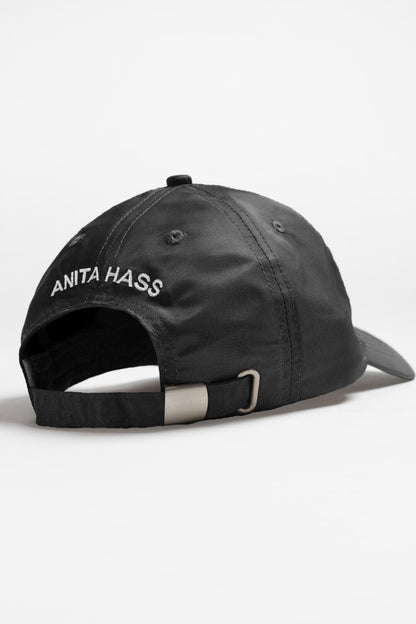 Cap Heart in Black Nylon by Anita Hass - Anita Hass