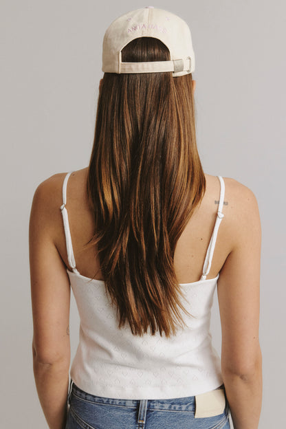 Cap Lucky in Ivory/Blush - Anita Hass