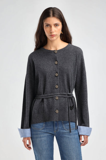 Ember Cardigan in Gray by Anita Hass - Anita Hass