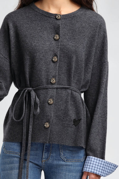 Ember Cardigan in Gray by Anita Hass - Anita Hass