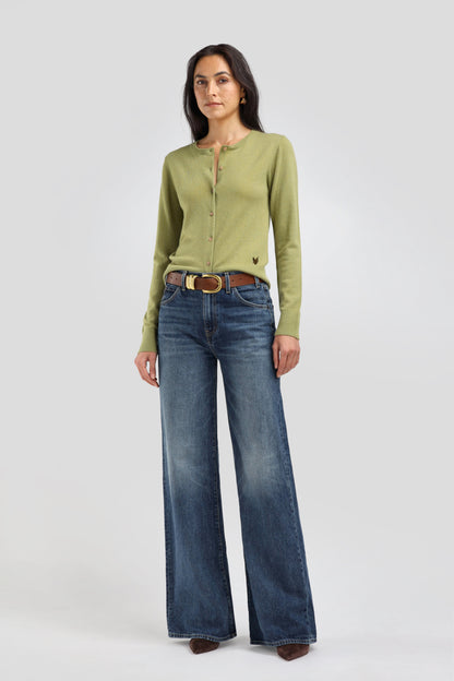 Cárdigan Ivy en color aguacate — Anita Hass - Anita Hass