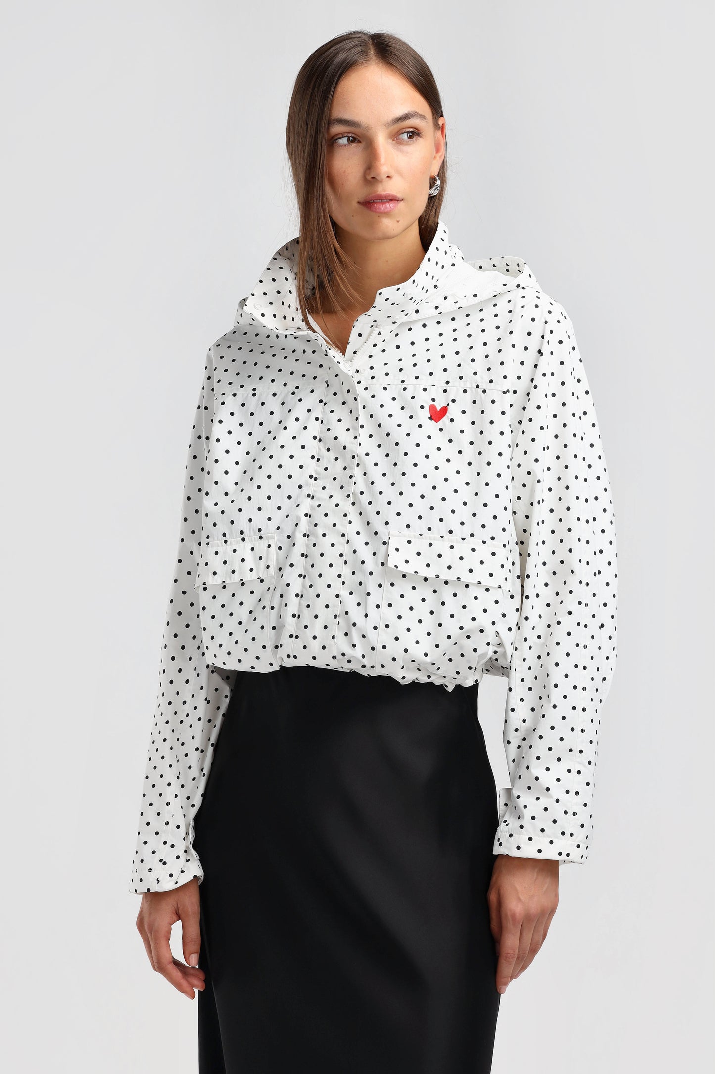 Chaqueta Horizon en White DotAnita Hass - Anita Hass