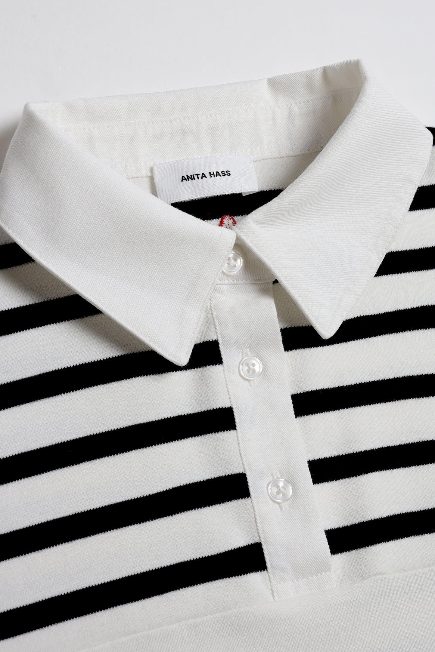 Polo Riviera in Schwarz/Ivory - Anita Hass