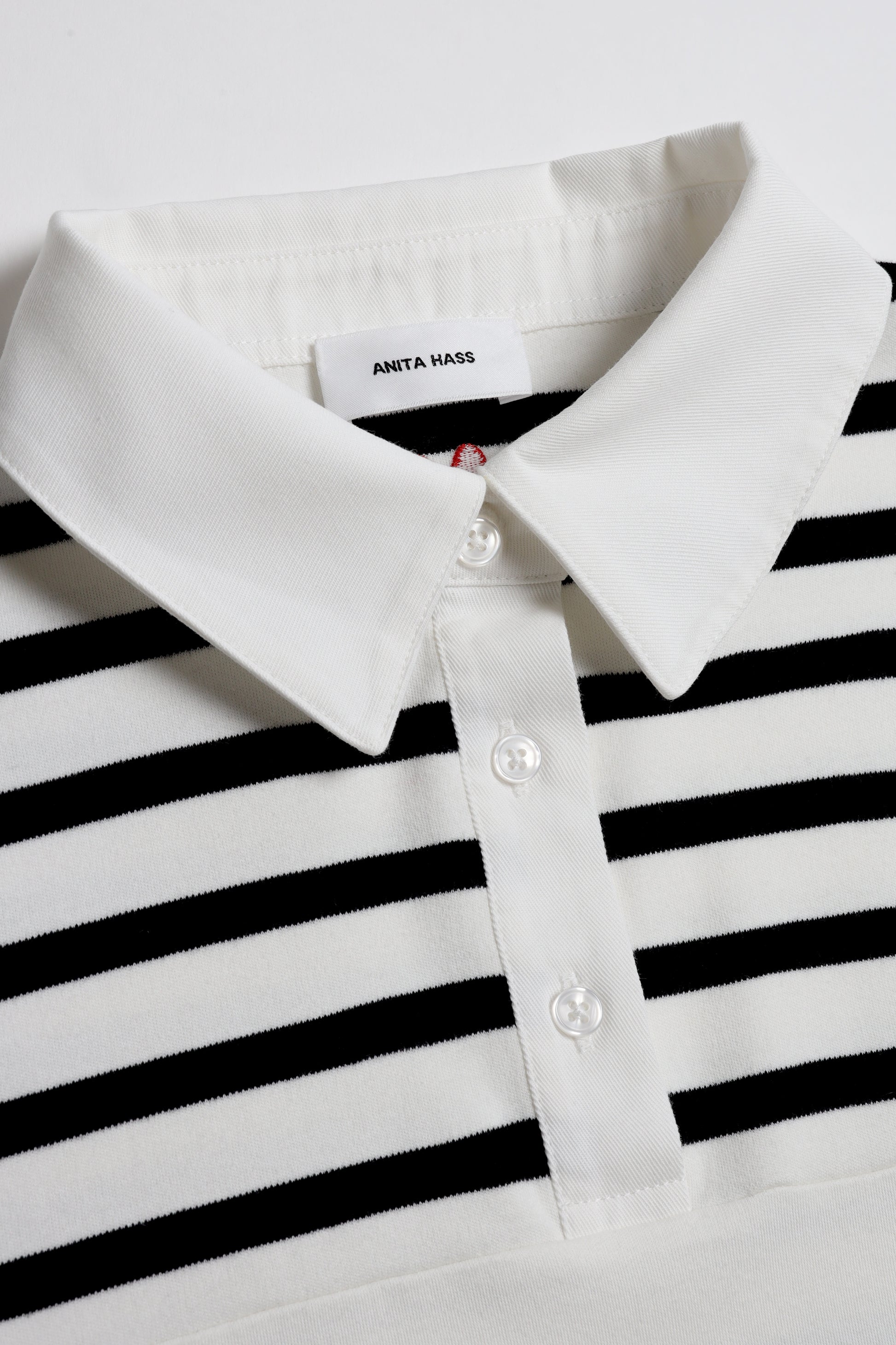 Polo Riviera in Schwarz/Ivory - Anita Hass