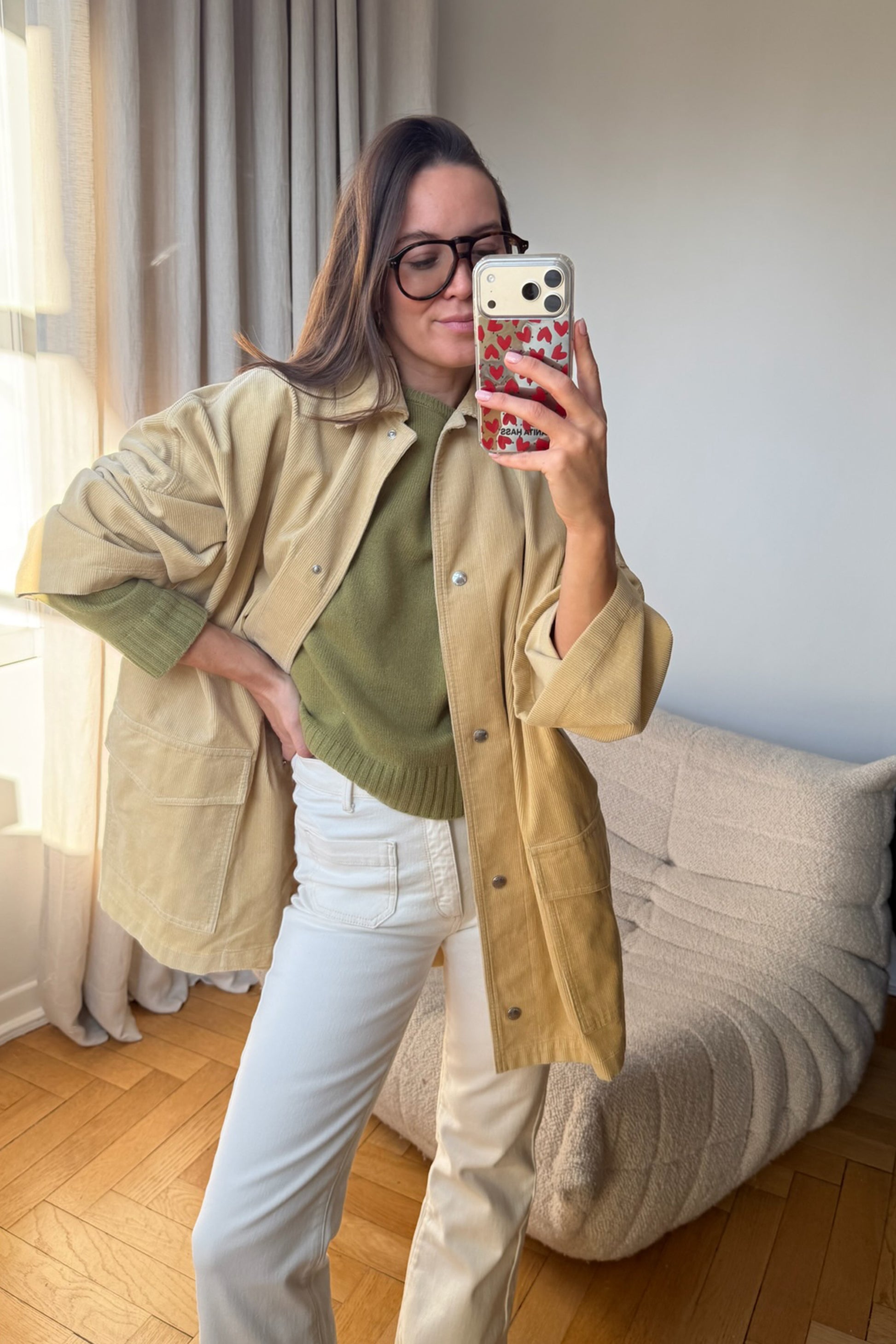 Ash Sweater in Avocado by Anita Hass - Anita Hass