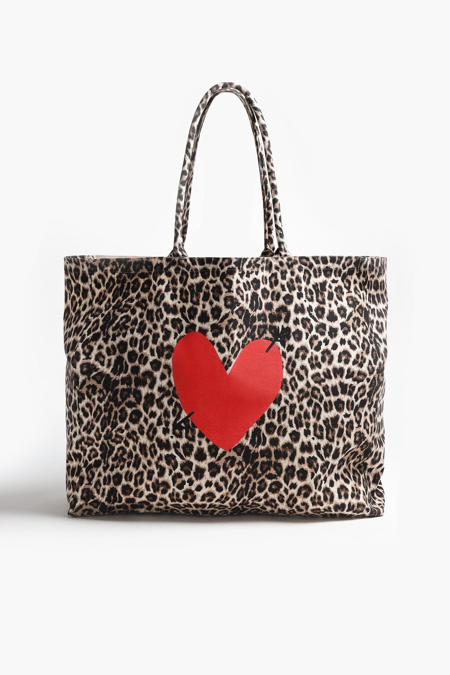 Shopper 'Heart' Large in Leo Anita Hass