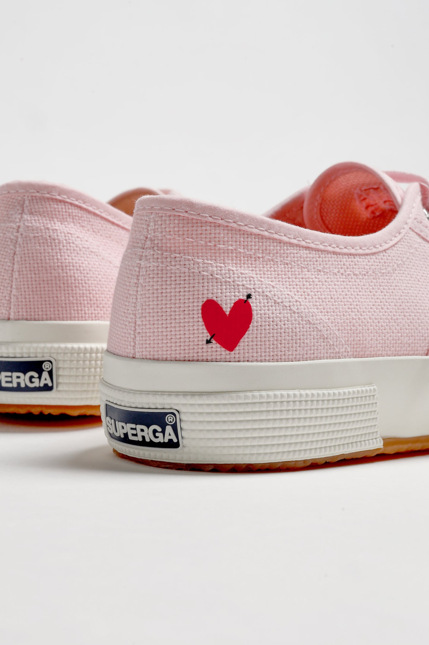 Sneaker 2750 'Heart' in Rosa Superga x Anita Hass - Anita Hass