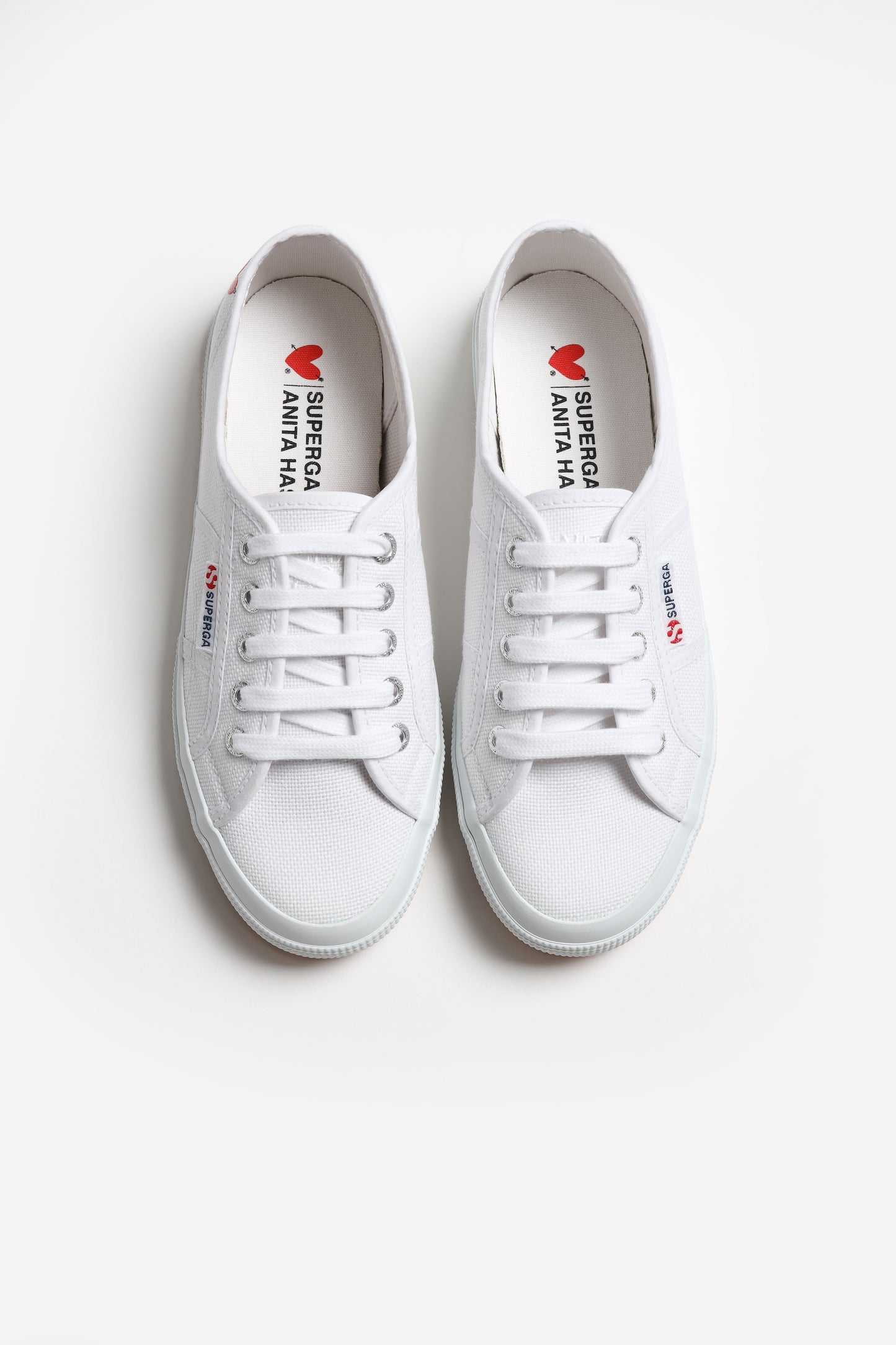 Sneaker 2750 'Heart' in Weiß Superga x Anita Hass - Anita Hass