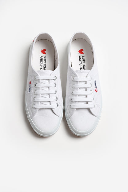 Sneaker 2750 'Heart' in Weiß Superga x Anita Hass - Anita Hass