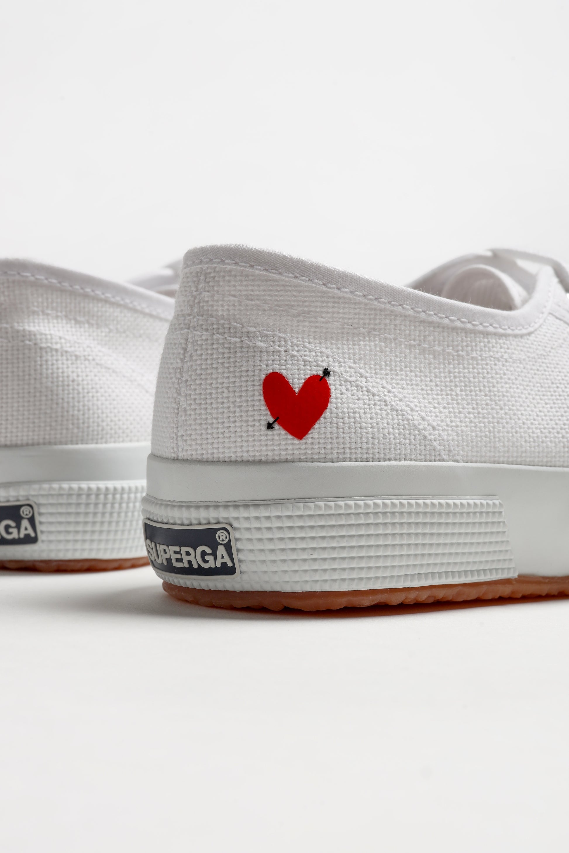 Sneaker 2750 'Heart' in Weiß Superga x Anita Hass - Anita Hass