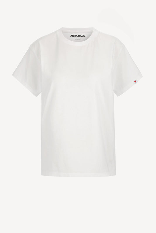 T-Shirt 'Heart Flag' in Weiß - Anita Hass