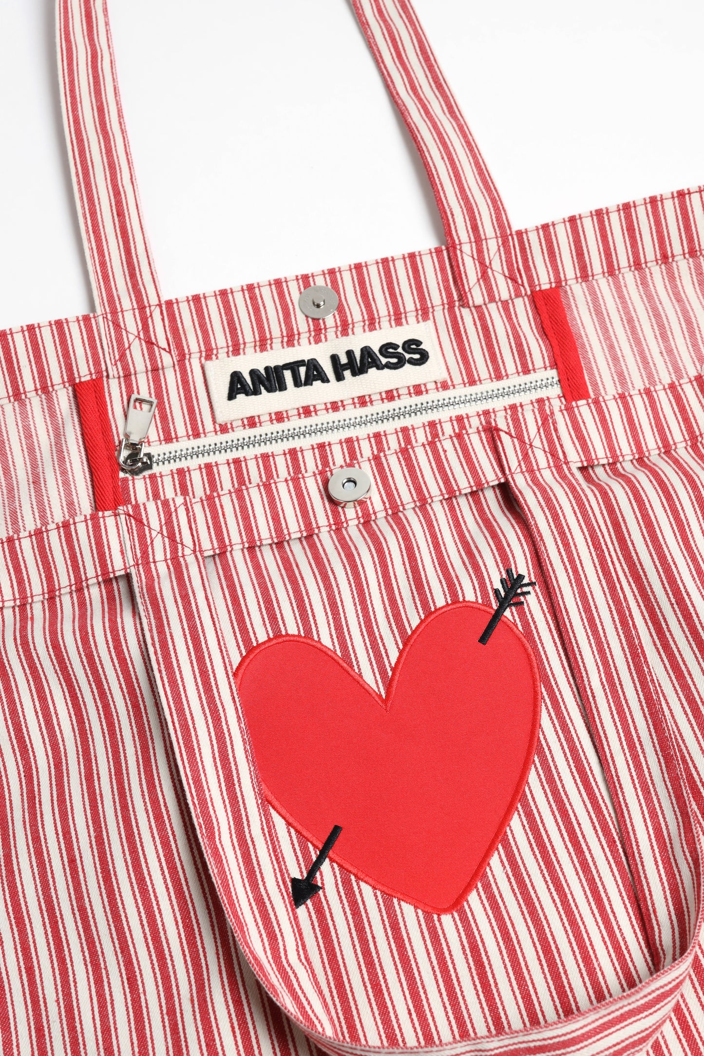 Tasche Memory in Rot/Weiß - Anita Hass