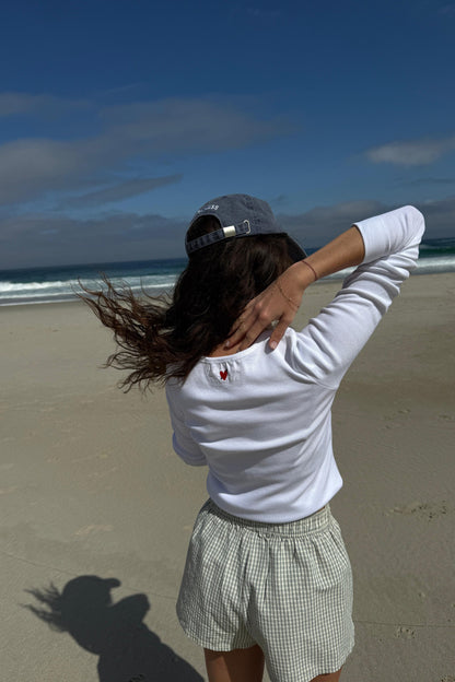 Longsleeve Gale in White