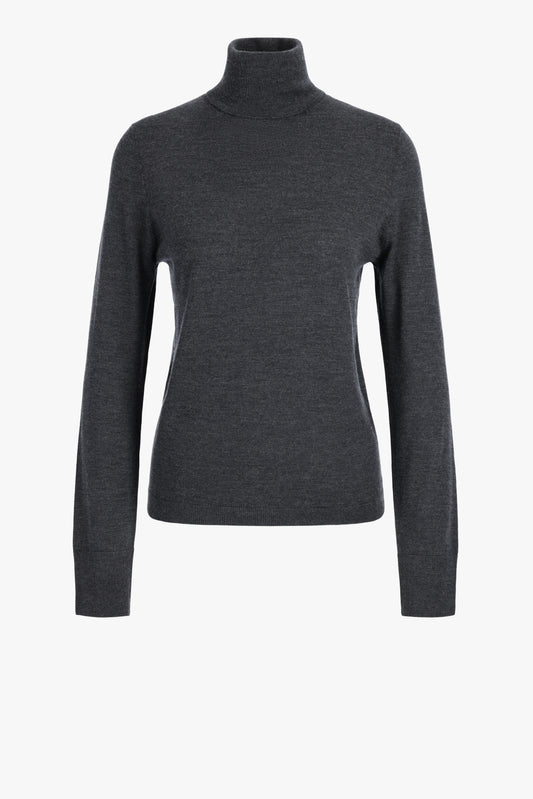 Fine Turtle Sweater in Anthracite