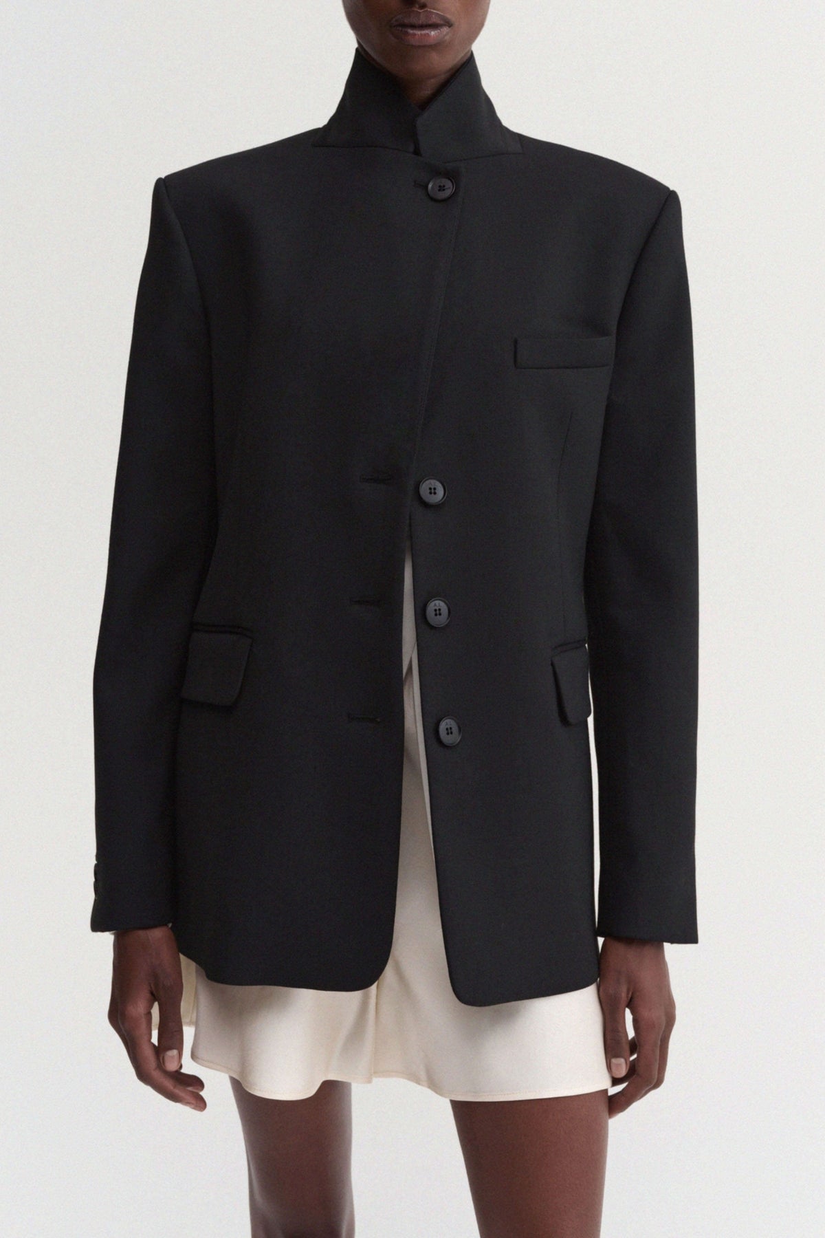 Blazer Cillian in Schwarz Almada Label