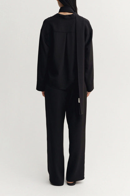 Bluse Leia in Schwarz Almada Label