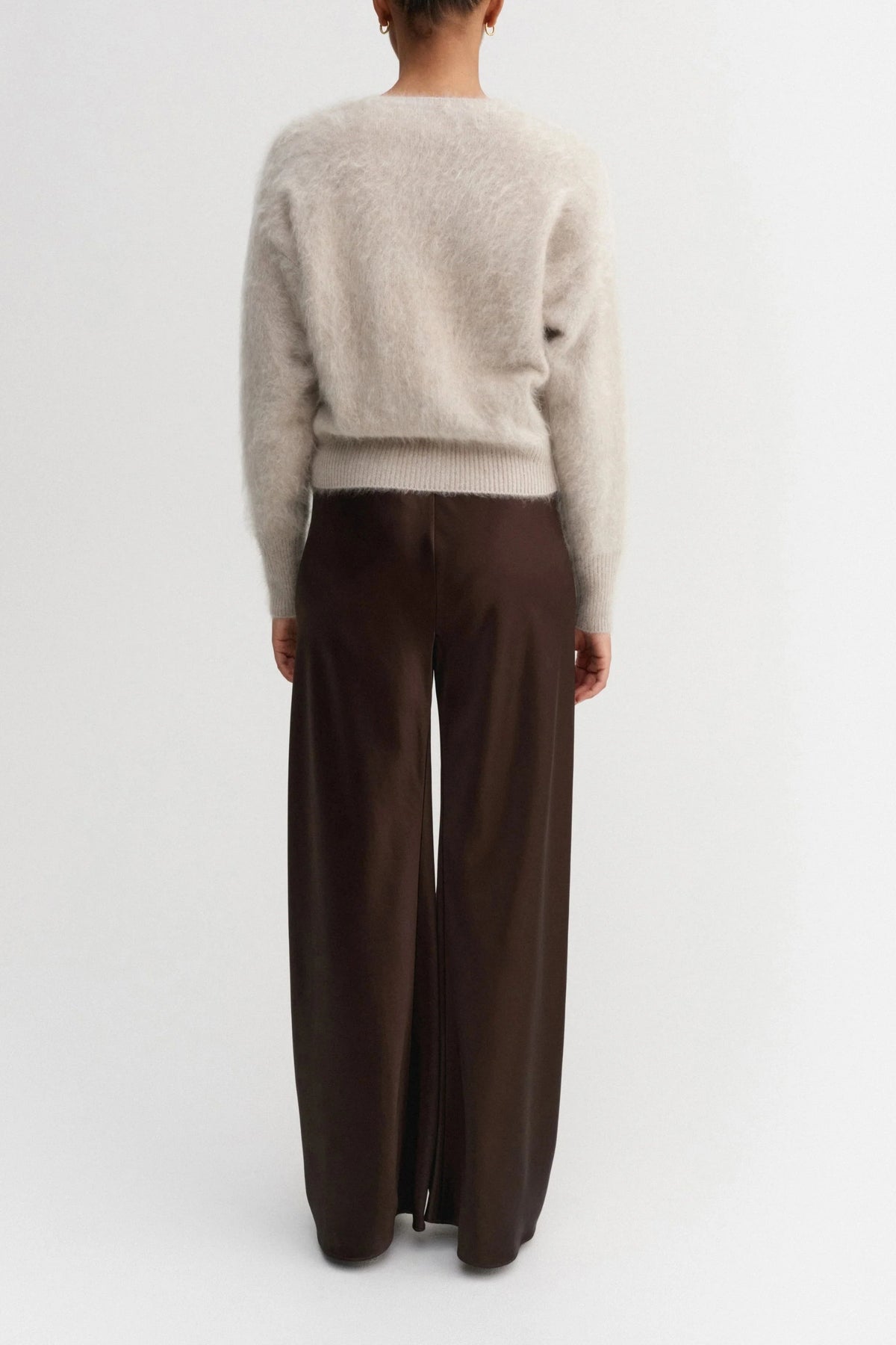 Cardigan Coco in Brushed Taupe Almada Label