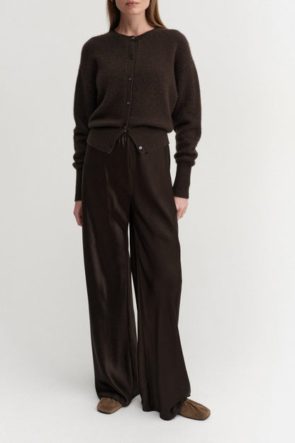 Coco Cardigan in Chocolate by Almada Label - Anita Hass