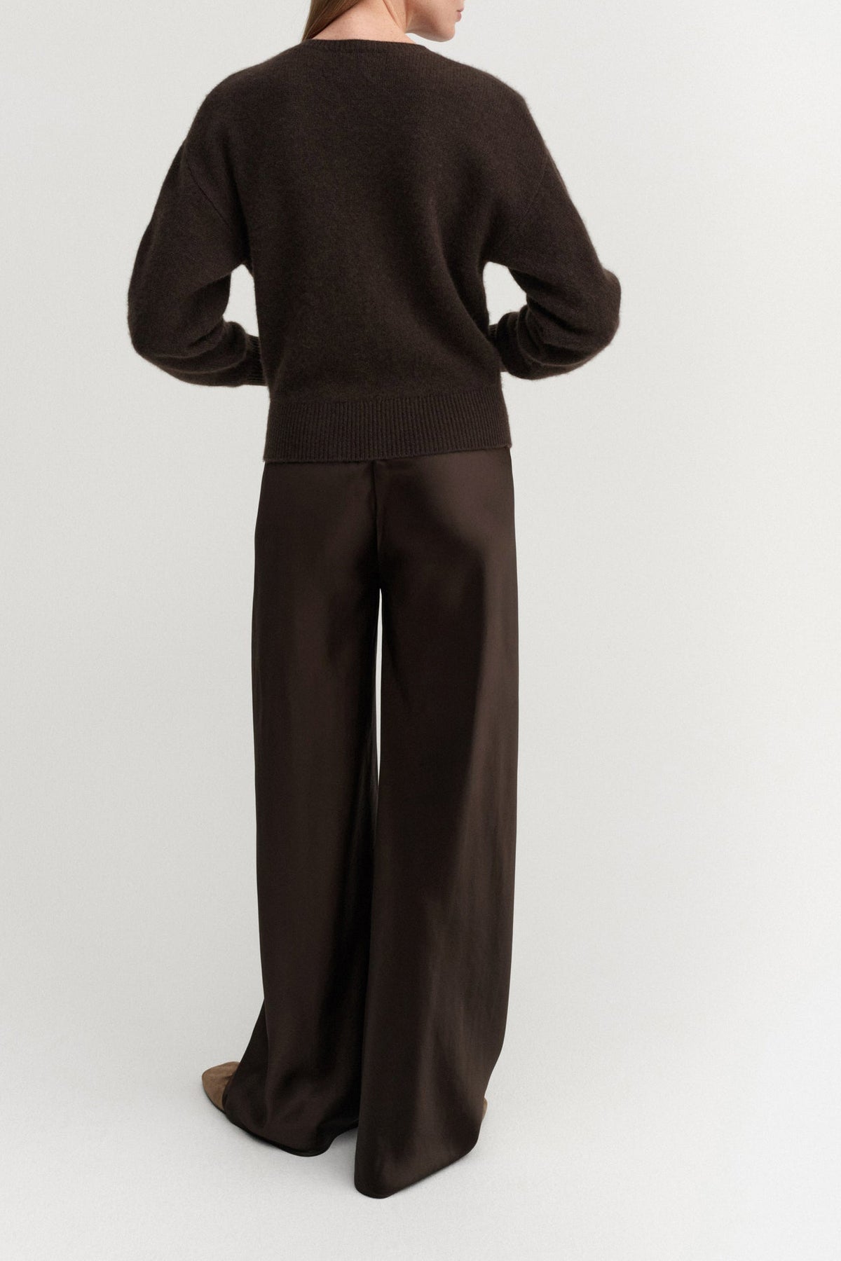 Coco Cardigan in Chocolate by Almada Label - Anita Hass