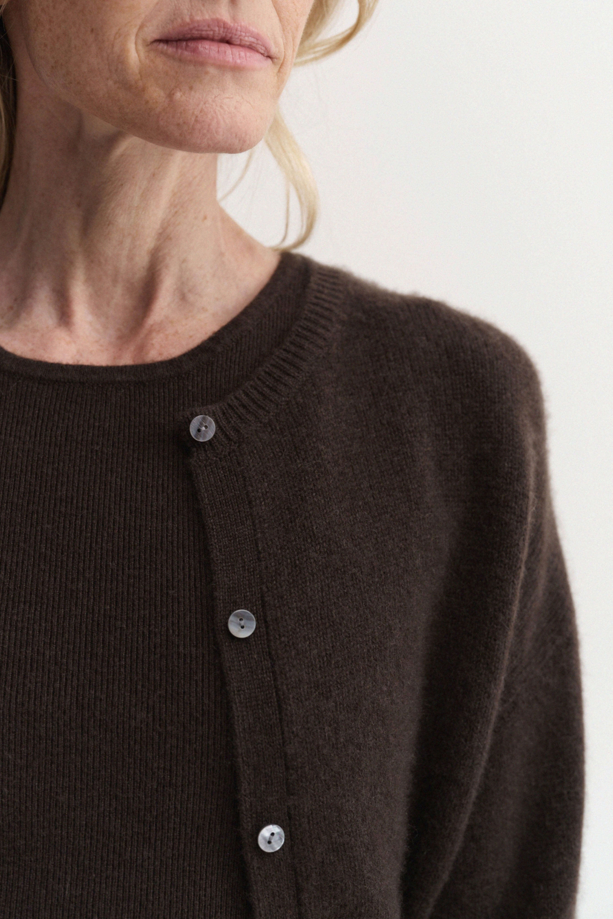 Coco Cardigan in Chocolate