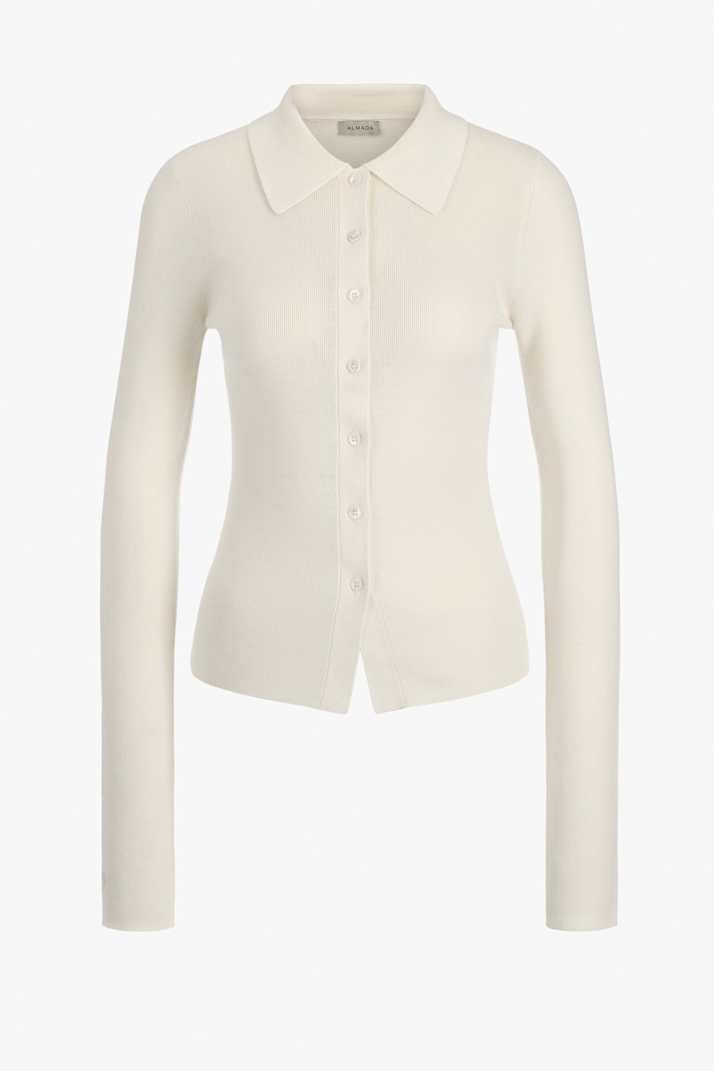 Lili Rib Cardigan in Cream by Almada Label - Anita Hass